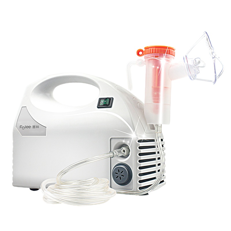 富林(FOLEE) 雾化器 W006 压缩式雾化器 雾化机儿童小儿婴儿医疗专用化痰雾化器宝宝医用家用吸雾 静音吸入式