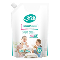 360柔顺剂衣物柔顺剂柔软去静电消除臭味1.08kg/袋