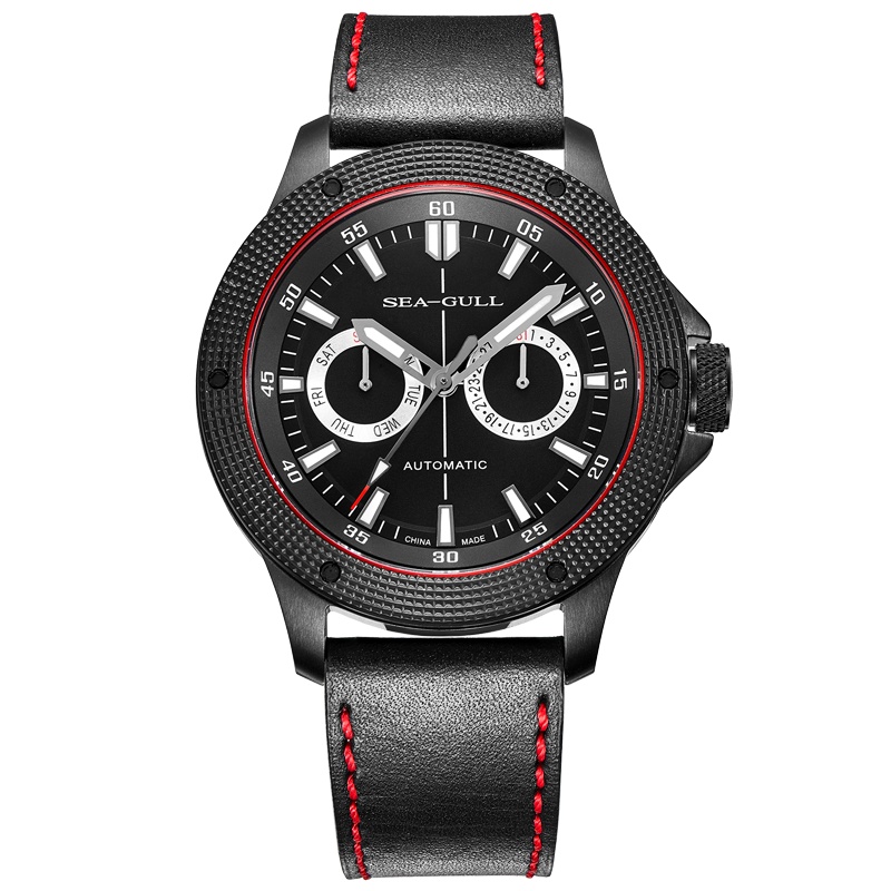 海鸥表(SEAGULL)海鸥手表 男士 防水夜光 自动机械表 男表大国之心 819.22.6062H