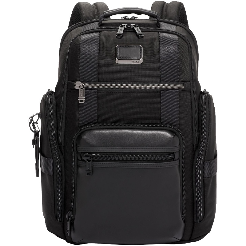 TUMI途明 ALPHA BRAVO系列 男士手提双肩背包 旅行男包 便捷箱包组合设计0232389D-黑色