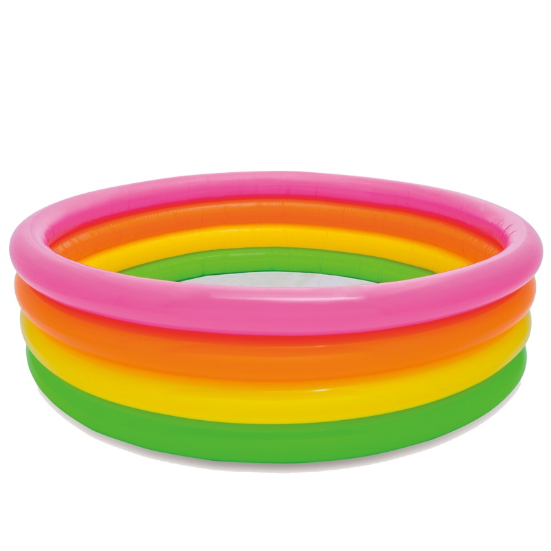 INTEX海洋球池围栏室内家用海洋球儿童宝宝玩具球类波波池彩色球