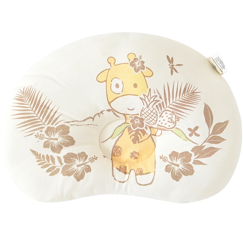 童泰新款新生儿纯棉定型枕儿童防偏头矫正枕男女宝宝定型枕卡通