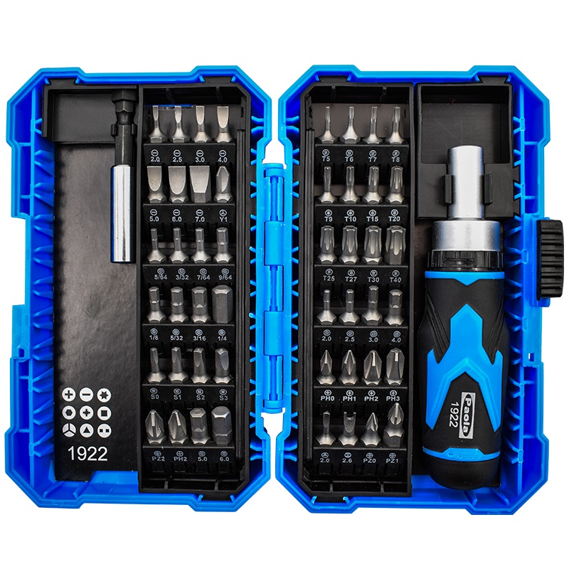 [苏宁自营]保拉(Paola)工具 51合1多功能棘轮加长杆省力螺丝批组 1922