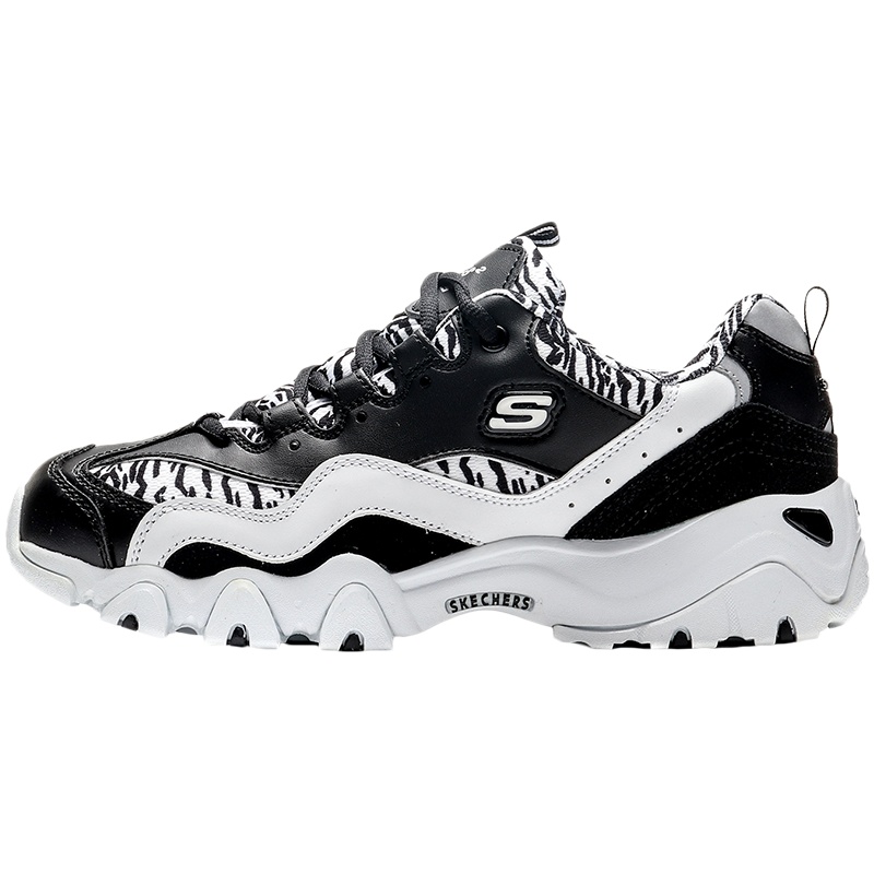 斯凯奇女鞋熊猫鞋撞色复古休闲运动鞋99999672