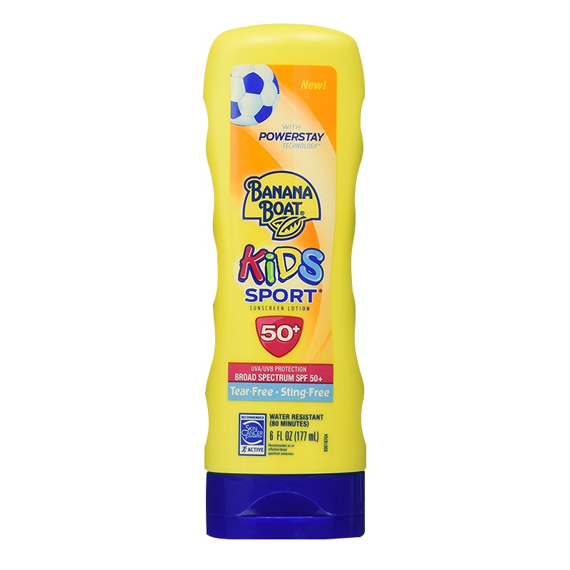 Banana boat 香蕉船儿童运动防晒乳液 SPF50 177ml 适用各类儿童肌肤 温和配方
