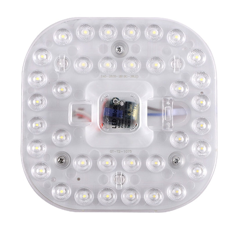 企购优品led模组吸顶灯改造灯板圆形贴片光源家用灯泡 高亮圆形模组(24W单只装)