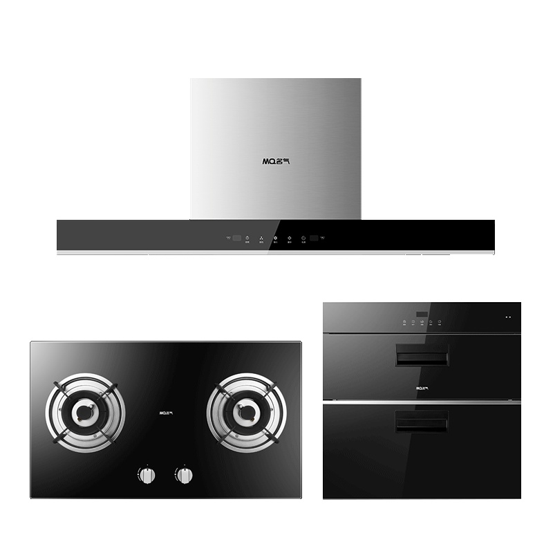 老板名气(MQ)烟灶套装6515A+B311A+101A 21立方大吸力 4.1KW大火力 105大容量