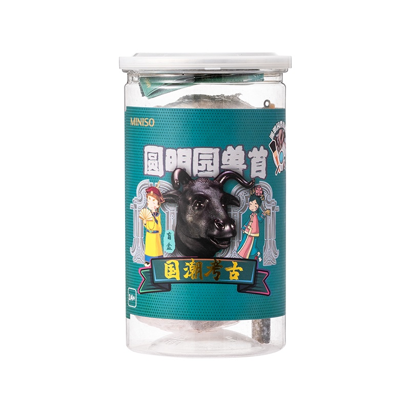 名创优品(miniso) 国潮考古盲盒创意玩偶-[圆明园]