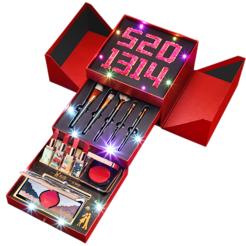 生日礼物女生新年过年送女友给朋友送老婆结婚纪念日实用的情人节口红礼盒套装彩妆全套正品化妆品套盒限定生日礼物送女友朋友