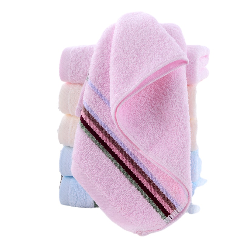 洁丽雅 素色缎档毛巾