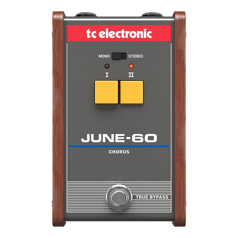 TC Electronic电木吉他单块效果器JUNE-60 CHORUS合唱效果合成器 乐器配件