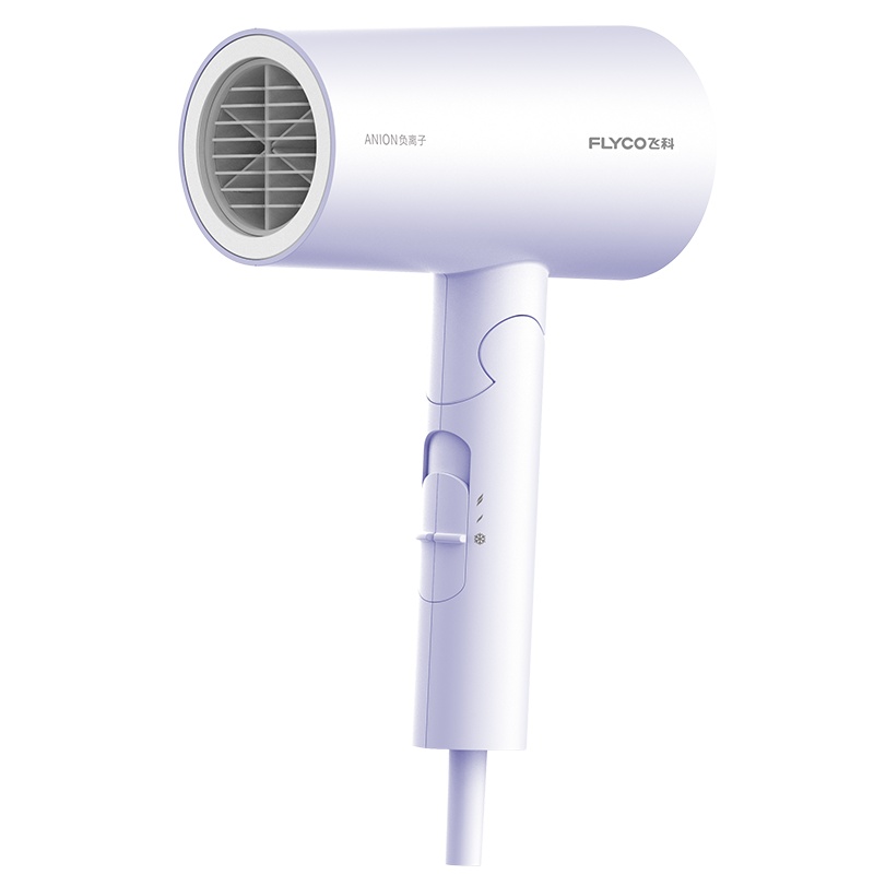 飞科 FLYCO 电吹风FH6277 1800W大功率负离子双重防过热保护健康柔风六档变速控温可折叠家用吹风机
