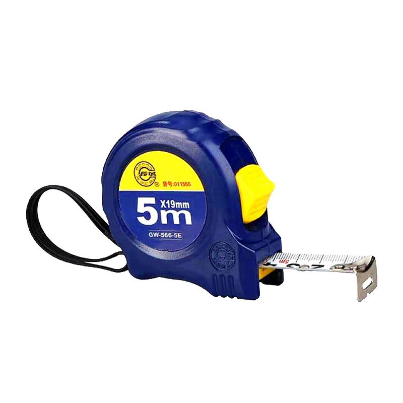 长城精工 66-5系列双制动公制带扣卷尺盒尺 3m*12.5mm 011533 5把/件 1件