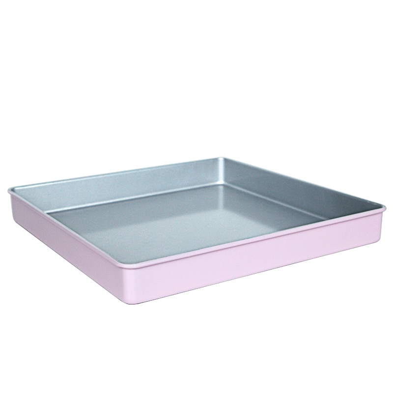 学厨 烘焙工具 HELLO KITTY(凯蒂猫)正版授权11寸不粘正方形蛋糕饼干烤盘烘焙模具 KT7024