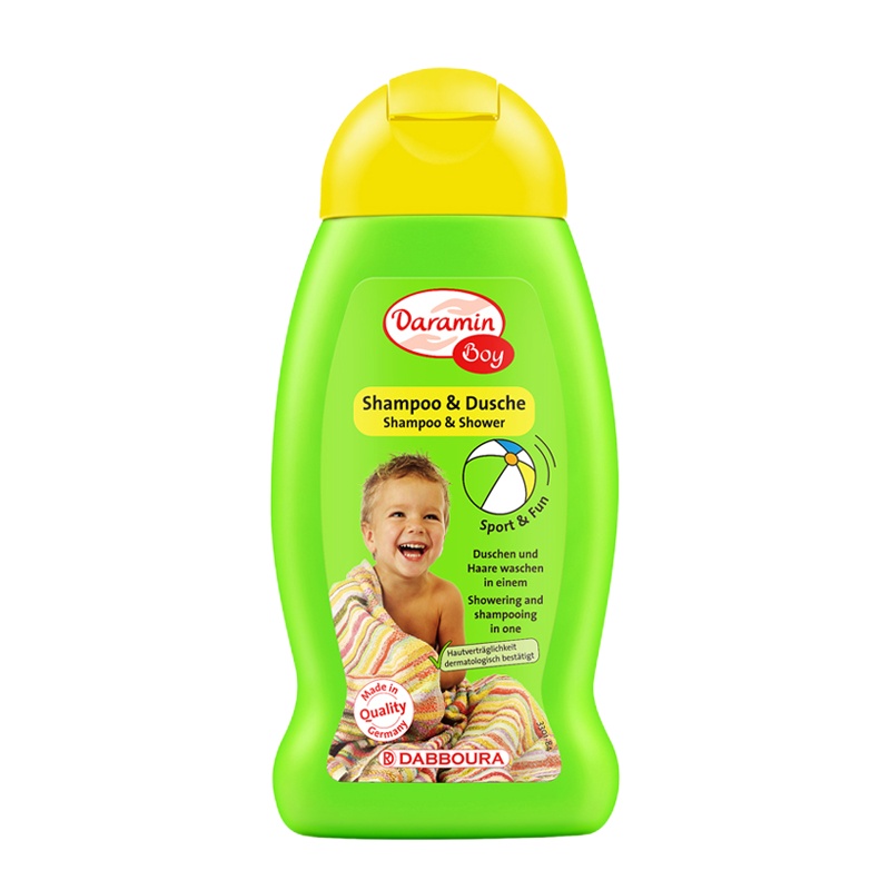 德国进口Daramin达罗咪儿童洗发沐浴露[男孩]250g