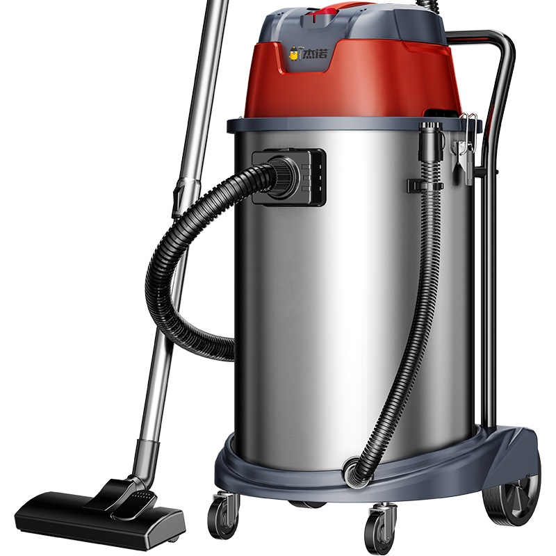杰诺吸尘器商用大功率1800W工业桶式干湿吹三用603-60L大吸力酒店宾馆地毯装修洗车场工厂车间60L