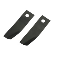 本田GXV160割草机刀片汽油草坪机甩片通用剪草机配 高品质平头款2片