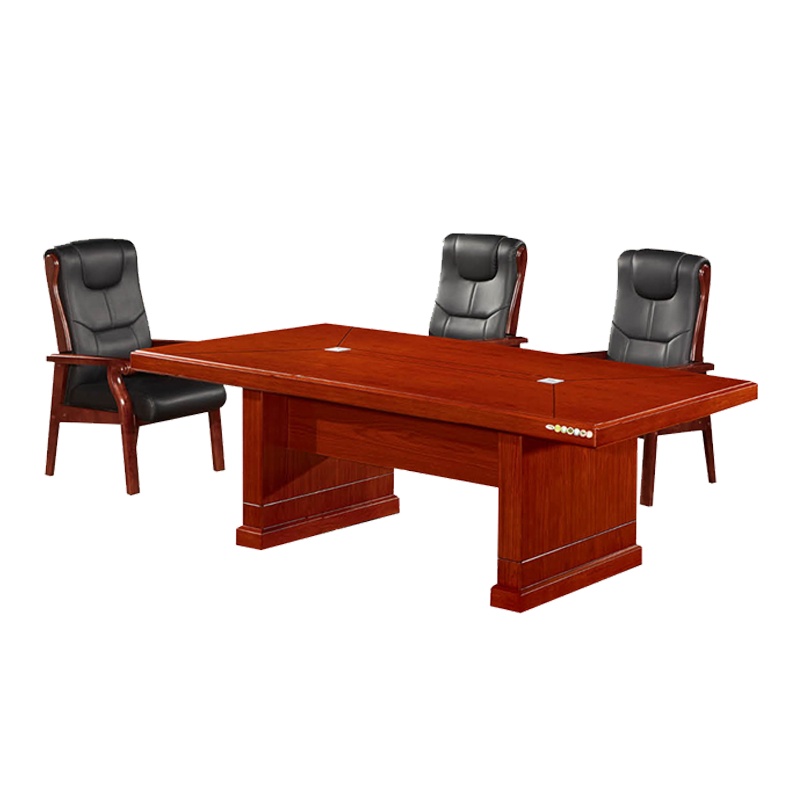 [理政]油漆会议桌 办公家具 会议桌 长桌 漆面多人会议桌办公桌 商务洽谈桌 简约现代