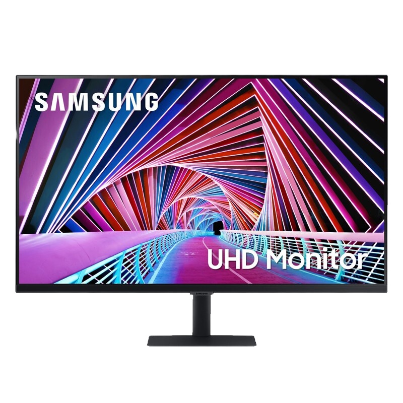 三星(SAMSUNG)32英寸 超清4K HDR10 微边框 壁挂 10.7亿色 专业设计剪辑显示器 (S32A700NWC)