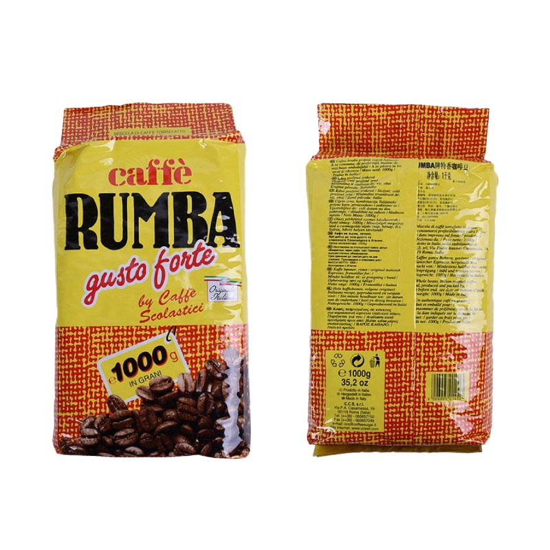 意大利进口 RUMBA 意式特浓 特香咖啡豆 1kg