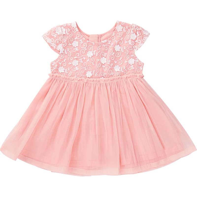 婴姿坊夏女童连衣裙女宝宝裙公主裙子