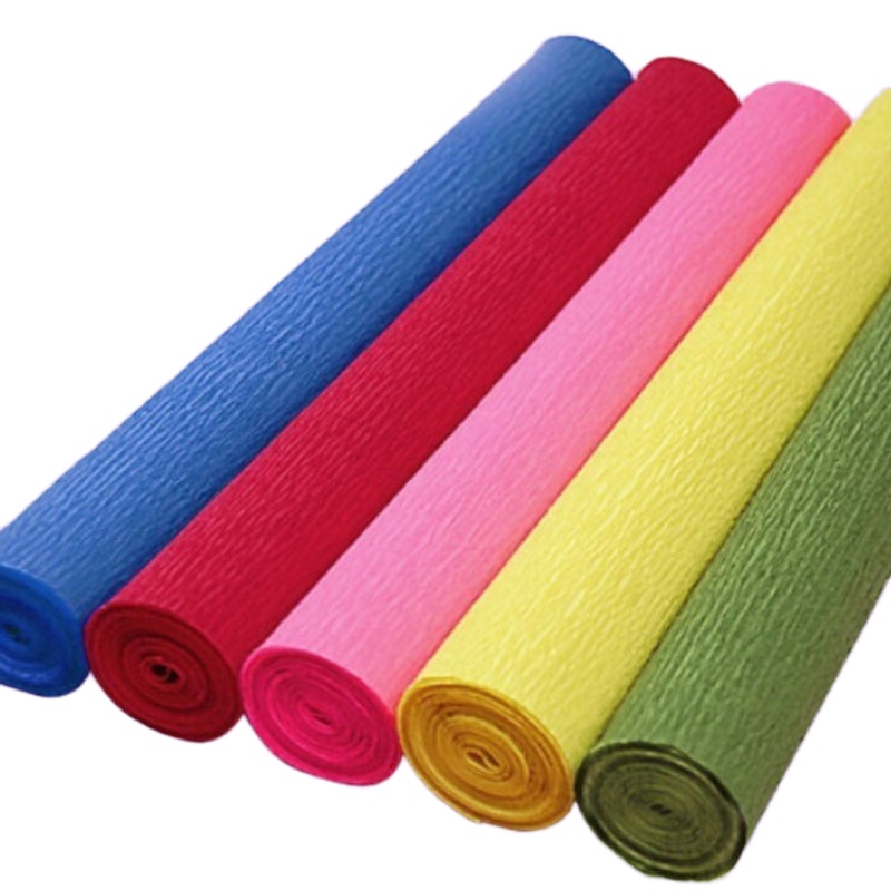 皱纹纸手工材料(100张/包)