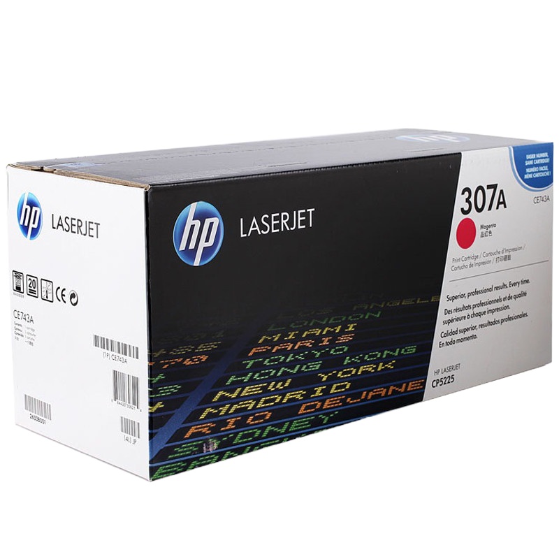 惠普(hp) CE743A 307A 红色硒鼓 单盒装-(盒)