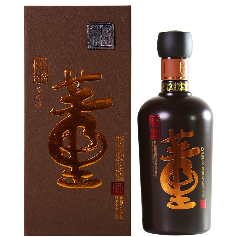 董酒特级国密54度500ml单瓶装董香型白酒纯粮固态酿造