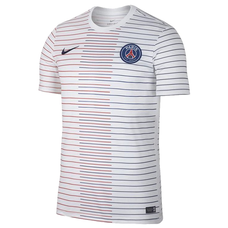 Nike 耐克官方巴黎圣日耳曼 NIKE DRI-FIT夏季男子通用短袖T恤足球上衣AO7539-101