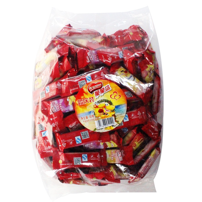 雀巢脆脆鲨威化夹心饼干5kg零食大礼包