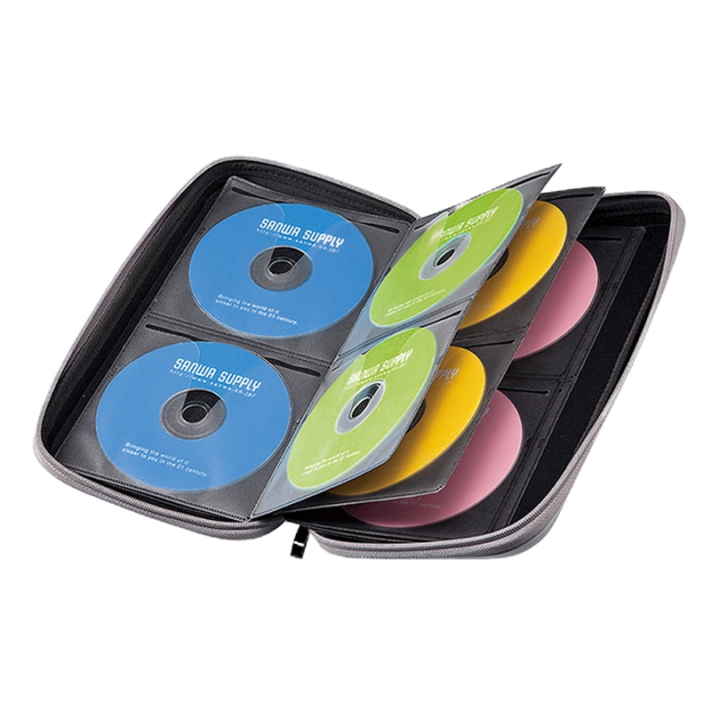 山业(SANWA) FCD-SH36SV 36片盒装 光盘收纳盒(计价单位:个)