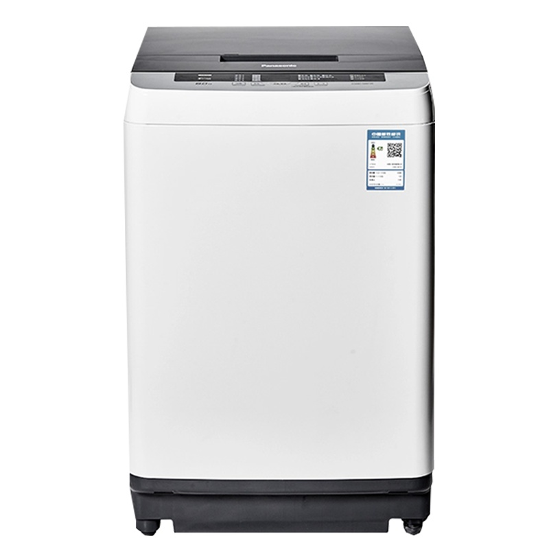 松下(Panasonic) XQB80-Q88T2R 8KG 全自动家用波轮静音 节能 洗脱一体 波轮洗衣机(灰色)