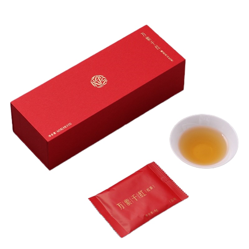 竹叶青(ZHUYEQING)万紫千红峨眉高山红茶特级(品味)年货礼盒茶礼装60g/盒