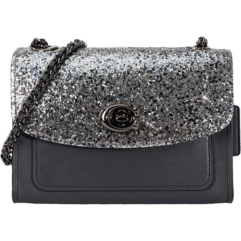 COACH 蔻驰 女士皮质单肩斜挎包 38697