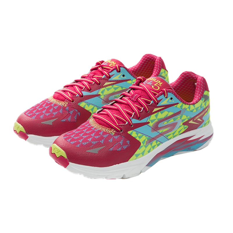 SKECHERS斯凯奇GO RUN RIDE 5 女士稳定型轻跑鞋13997