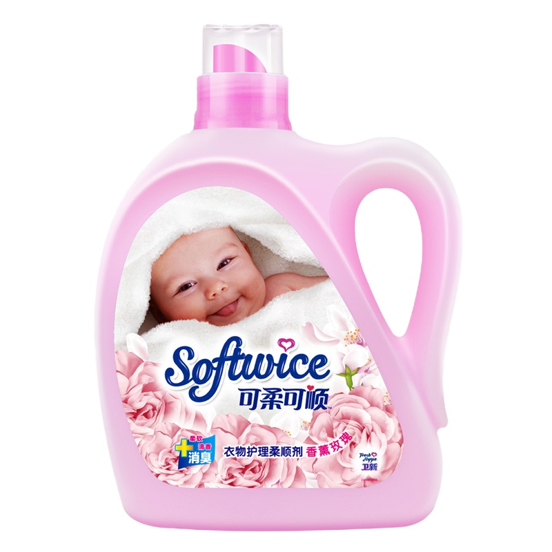 威露士可柔可顺柔顺剂香薰玫瑰2.3kg  衣物柔顺剂