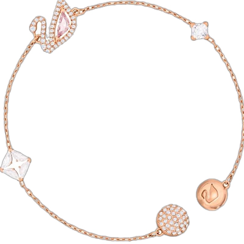 [直营]施华洛世奇(SWAROVSKI) DAZZLING SWAN 浪漫天鹅人造水晶女士手链手环送恋人