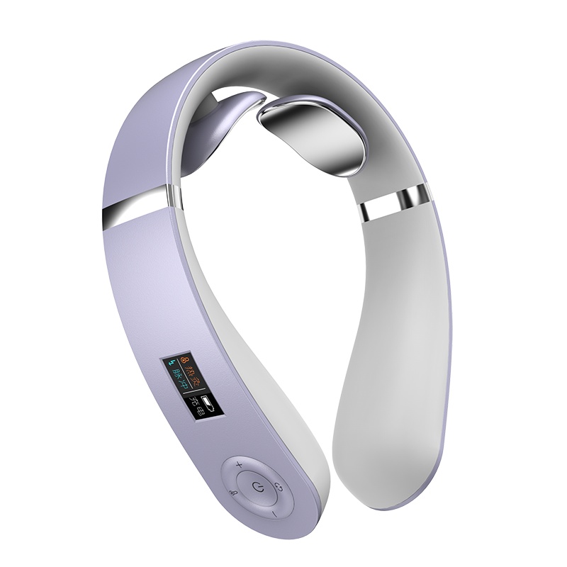 攀高(pangao)颈椎按摩器 PG-2601B32 丁香紫 新型时尚 颈椎按摩器
