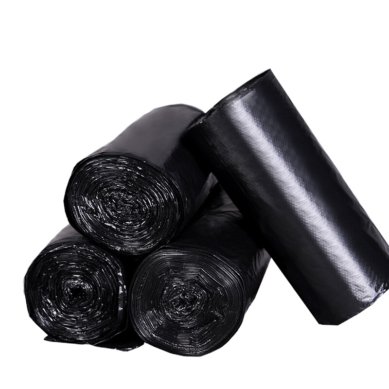 黑色加大垃圾袋办公室 酒店加厚一次性客房塑料袋 50*60-3丝 100只/件