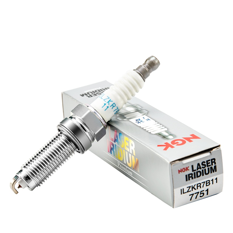 NGK铱铂金火花塞 ILZKR7B11 7751 单支装 适用于本田雅阁3.0L(2013.9-)/歌诗图3.0L