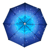 苏格拉宁星空晴雨伞 蓝色