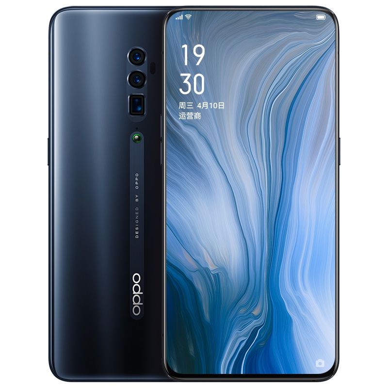 OPPO Reno 10倍变焦版 极夜黑 6G+256G 骁龙855 60倍数码变焦 5K视频录制 潜望式长焦镜头 全网通双卡双待拍照智能手机