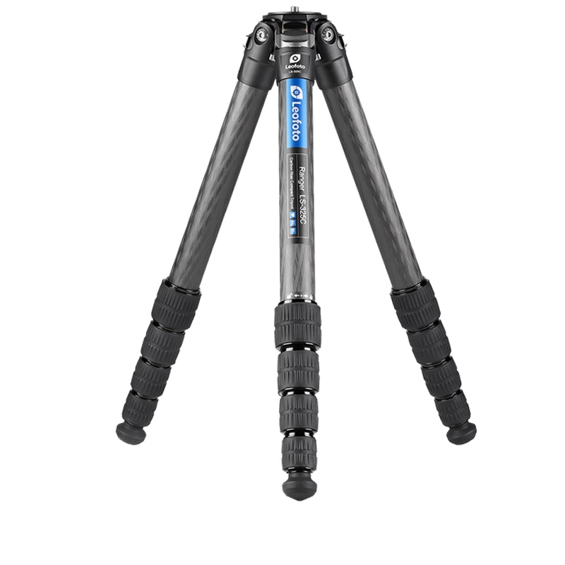Leofoto徕图 LS-325C不含云台单反微单摄影摄像碳纤维三脚架全景云台 便携无中轴