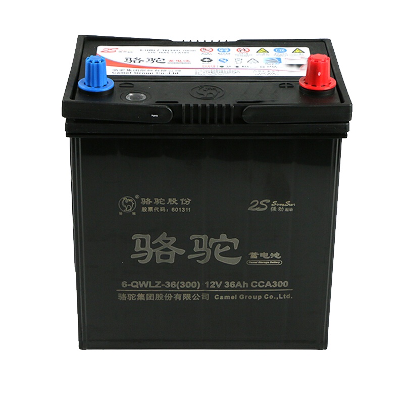 骆驼(CAMEL) 汽车电瓶蓄电池 6-QW-36 2S