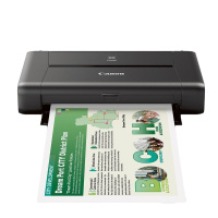 佳能IP110便携式打印机A4彩色喷墨移动无线WiFi照片打印机车载办公文档打印机