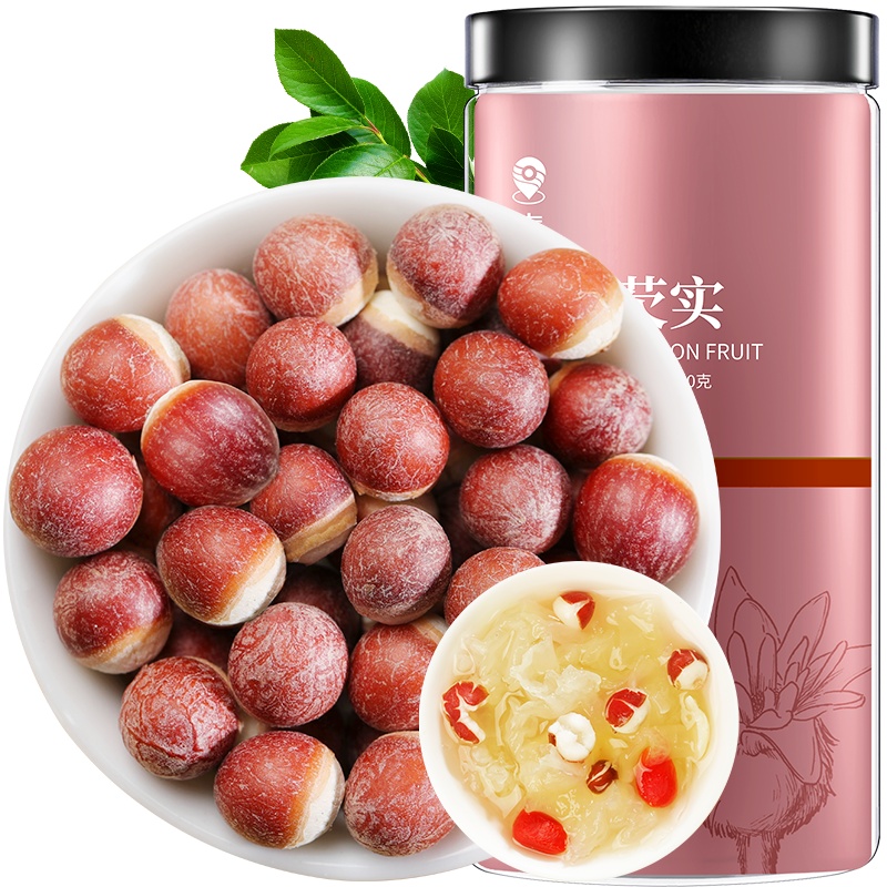 青源堂牌 芡实 广东肇庆特产鸡头米 鸡头果圆粒芡实500克