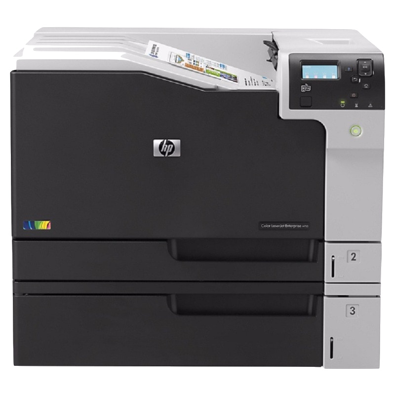 惠普(HP)LaserJet Pro M750dn 彩色A3激光打印机(自动双面 有线网络)(XL)