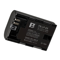 FB沣标LP-E6电池适用佳能5D2 5D3 6D2 60D 70D 90D单反相机电池