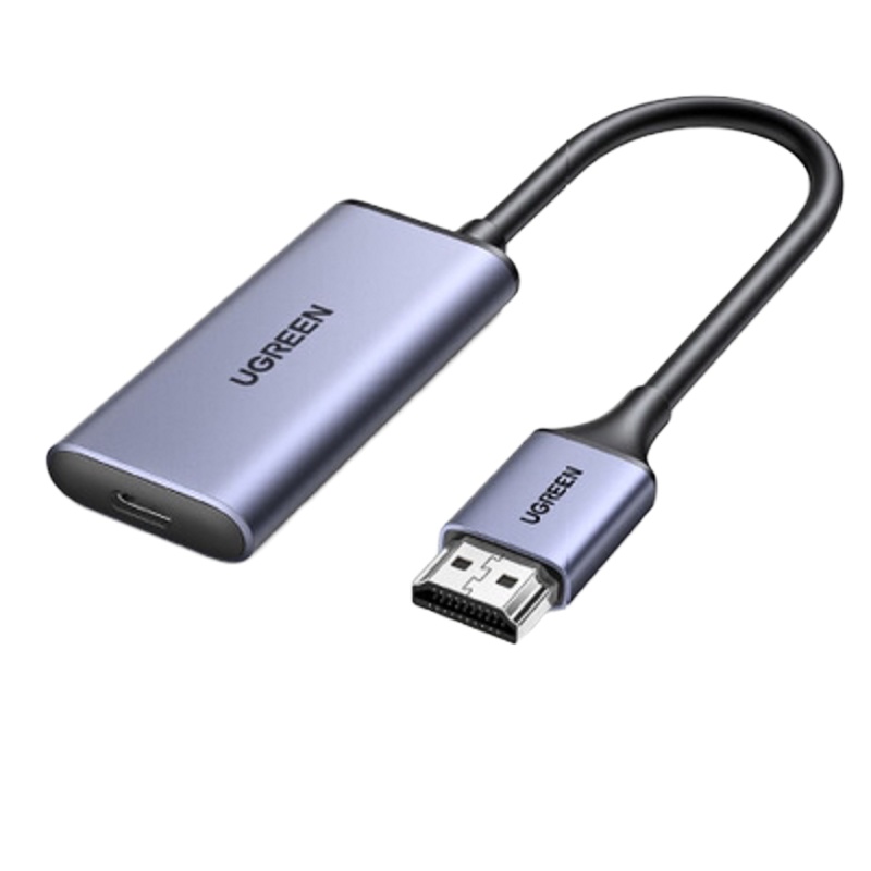 绿联(Ugreen)hdmi公转type-c母转换器线 4K60Hz高清视频转接头适配器70693