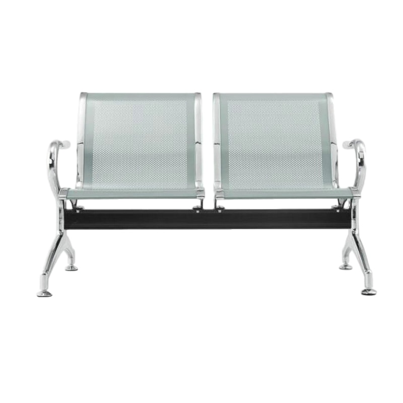 逐鹿中原两人位排椅休息联排公共座椅机场椅不锈钢多色备注ZR-335两人座不锈钢排椅颜色多选